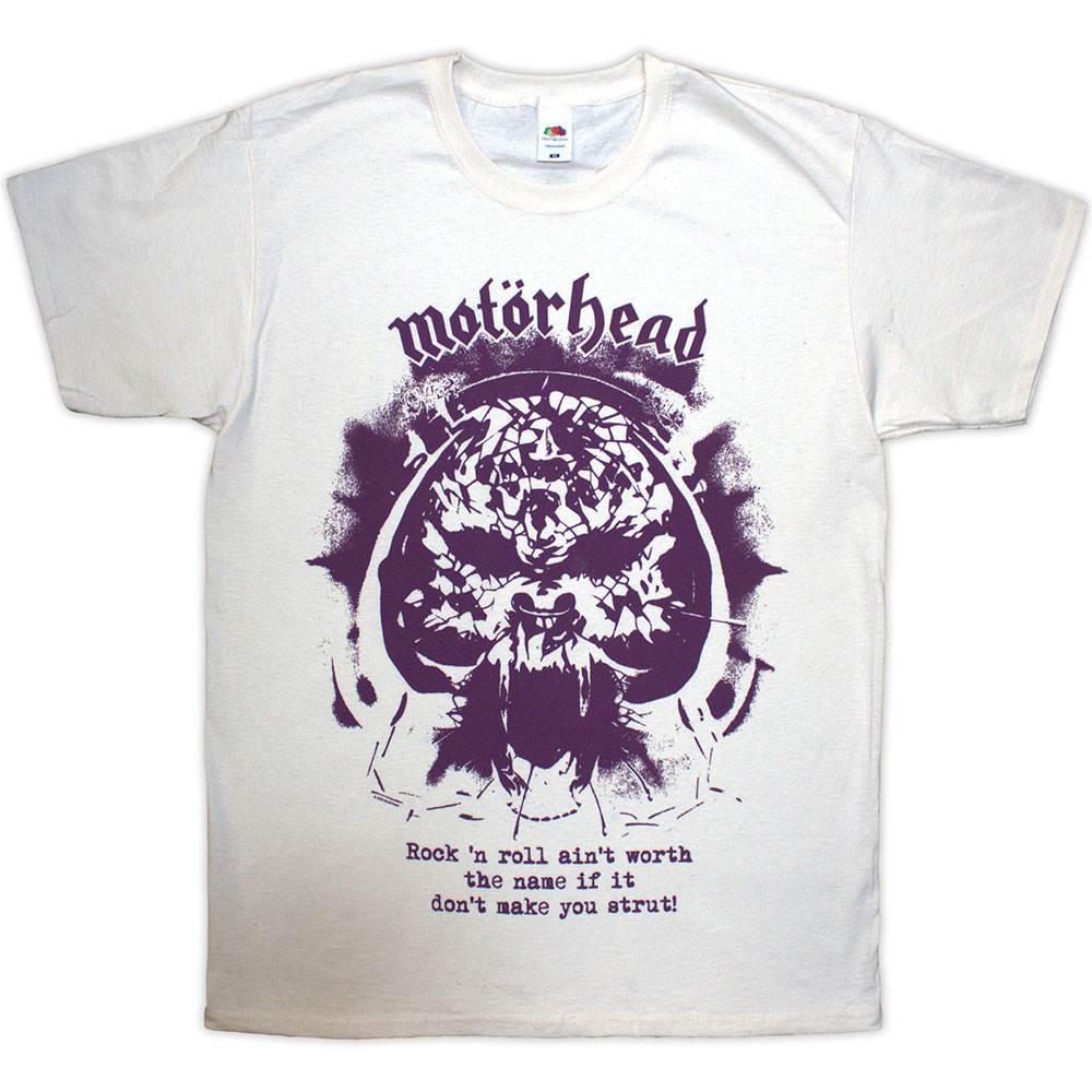 Motorhead - Make You Strut Herren T-Shirt - Creme